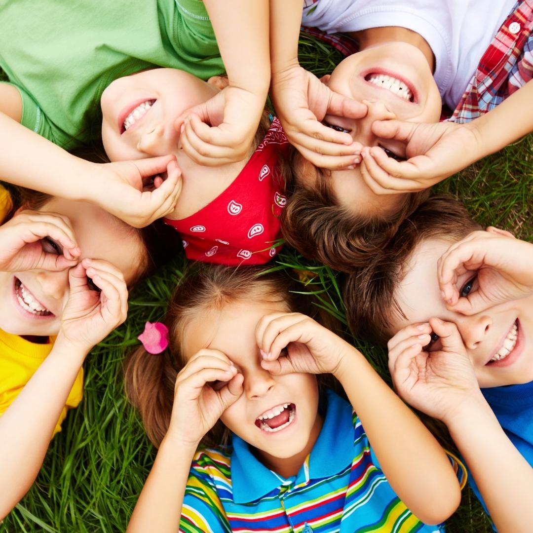 image of happy kids
