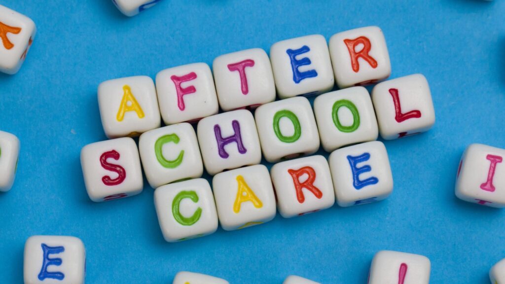 After school care.