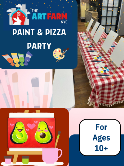 Paint & Pizza Website Cover