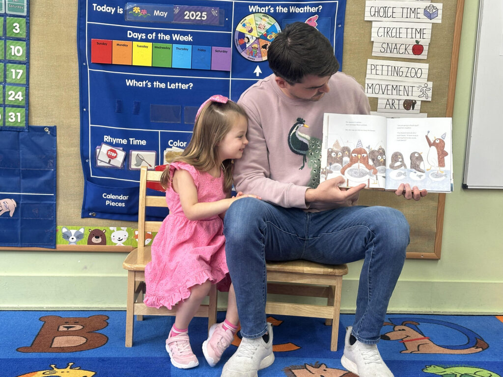 image of a parent and a student