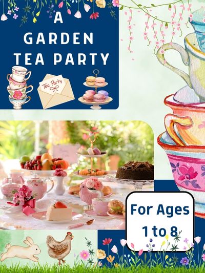 A Garden Tea Party - Website Cover