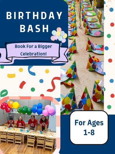Birthday Bash- Website Cover