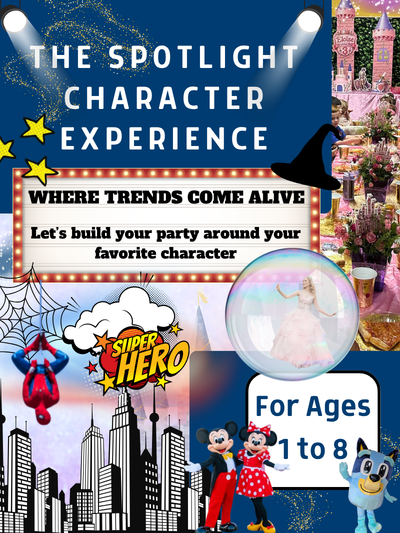 The Spotlight Character Experience - Website Cover